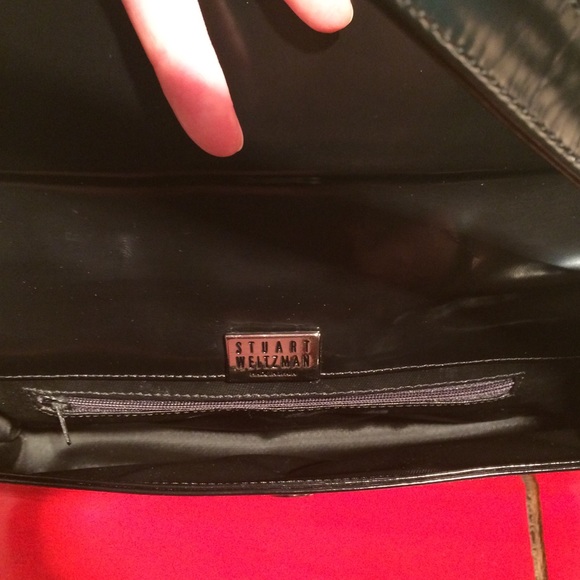 Stuart Weitzman Patent Leather Shoulder Bag - Picture 3 of 8